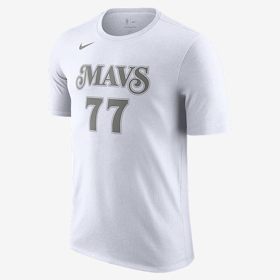 Nike NBA deals XXL Luka Dončić Dallas Mavericks Navy Jersey Dri-Fit